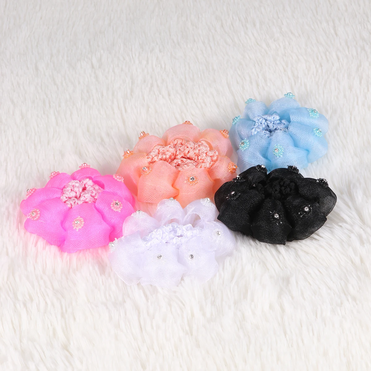 5Pcs Hair Snoods Kids Accessories Girls Ruffles Nets Fashion Stage Headdress Elastic Hair Net Durable Performance Headwear
5Pcs Hair Snoods Kids Accessories Girls Ruffles Nets Fashion Stage Headdress Elastic Hair Net Durable Performance Headwear