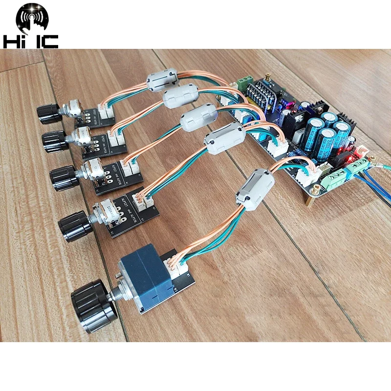 HiFi Audio UPC4570C Tone Board Headphone Amplifier Preamp Power Module Treble Bass Volume adjustment Adjustment Electonic Board
HiFi Audio UPC4570C Tone Board Headphone Amplifier Preamp Power Module Treble Bass Volume adjustment Adjustment Electonic Board