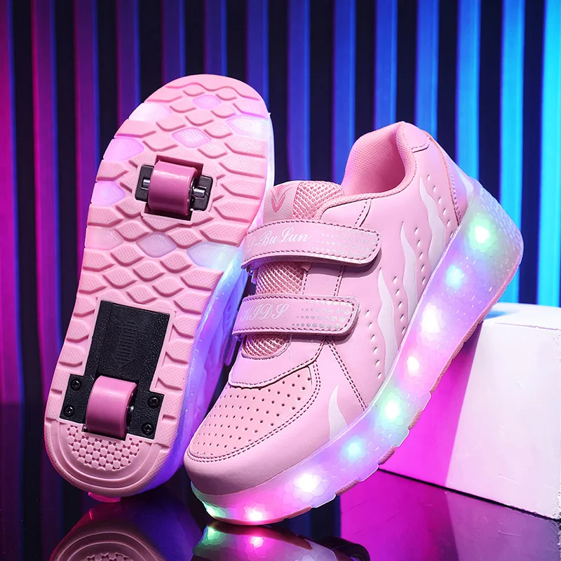 Children'S Roller Skates Four-Wheel Sports Shoes Fashionable And Casual Sports Suitable For Boys And Girls Beautiful Shoes Gift
Children'S Roller Skates Four-Wheel Sports Shoes Fashionable And Casual Sports Suitable For Boys And Girls Beautiful Shoes Gift