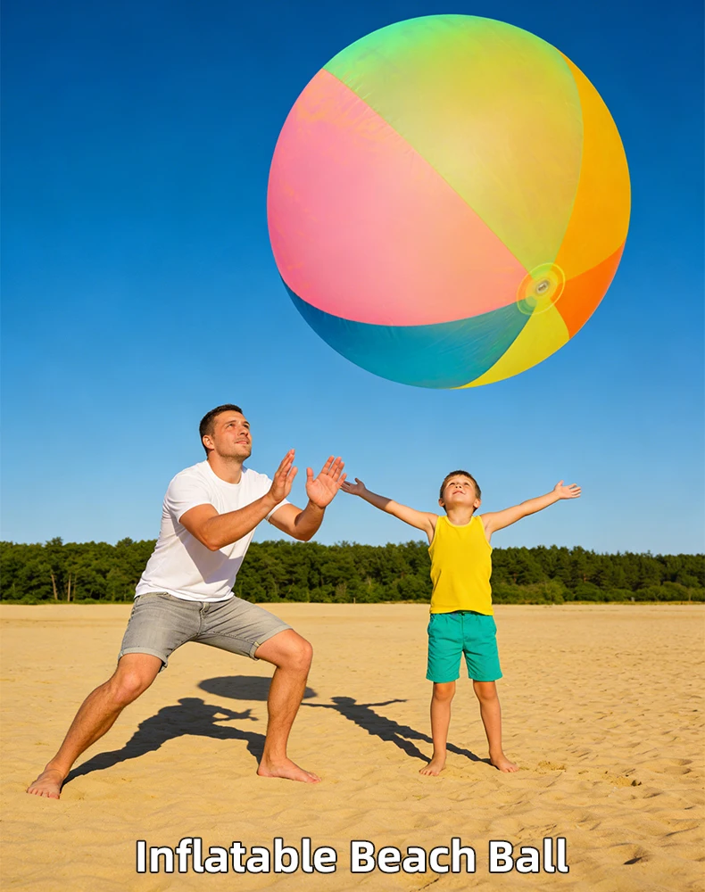 70cm Neon Inflatable Beach Ball Colorful Transparent PVC Summer Pool Party Water Toy for Kids Adults
70cm Neon Inflatable Beach Ball Colorful Transparent PVC Summer Pool Party Water Toy for Kids Adults