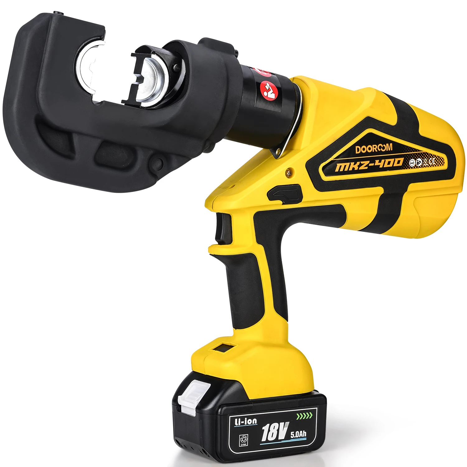 MKZ400 Hydraulic Cable Crimping Machine High Power Capacity Battery Electric Crimping Tool Other Construction Tools
MKZ400 Hydraulic Cable Crimping Machine High Power Capacity Battery Electric Crimping Tool Other Construction Tools