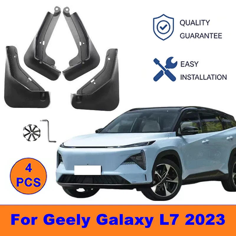 4Pcs Mud Flaps For Geely Galaxy L7 2023 - Splash Guards Front&Rear Wheel Fender Mudguards Car Exterior Protection Accessories
4Pcs Mud Flaps For Geely Galaxy L7 2023 - Splash Guards Front&Rear Wheel Fender Mudguards Car Exterior Protection Accessories