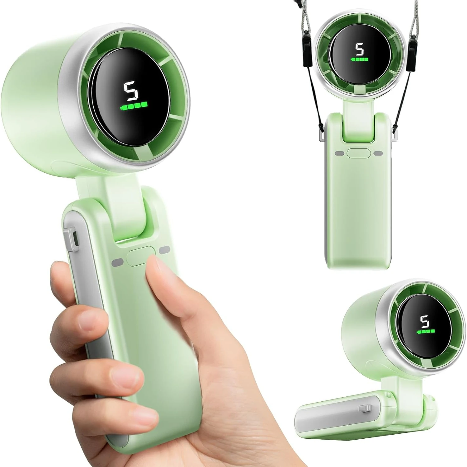 Ultra-Portable Compact Mini Fan with Superior Cooling Technology, Powerful 50000RPM Speed, and Long-Lasting 5000mAh Battery - Li
Ultra-Portable Compact Mini Fan with Superior Cooling Technology, Powerful 50000RPM Speed, and Long-Lasting 5000mAh Battery - Li