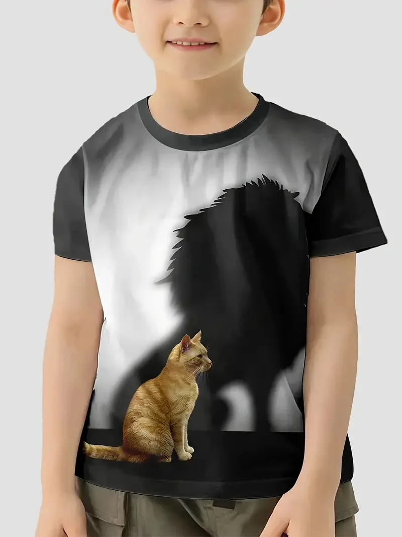 Boy Clothes Short Sleeve Tees Boys Clothes 3d Print Children's Clothing Fashion Graphic T Shirts Casual Baby T-Shirts
Boy Clothes Short Sleeve Tees Boys Clothes 3d Print Children's Clothing Fashion Graphic T Shirts Casual Baby T-Shirts