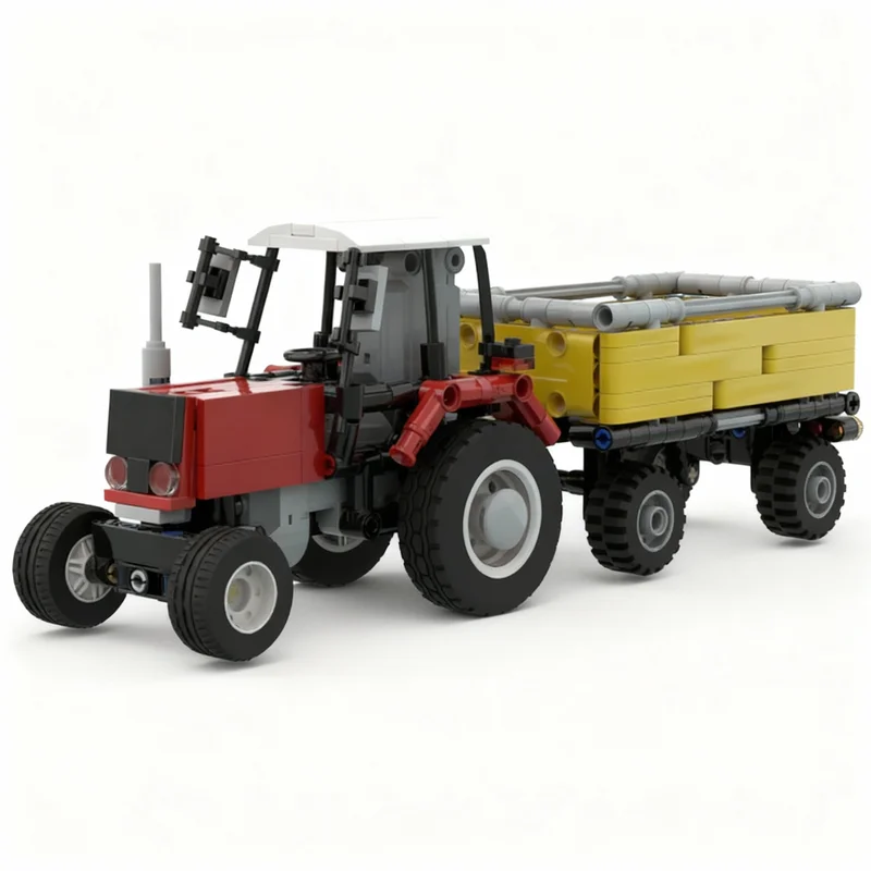 346PCS MOC Technology Mtz Tractor Mini Model DIY Creative Assembly Building Blocks Display Birthday Gift Decoration Building Set
346PCS MOC Technology Mtz Tractor Mini Model DIY Creative Assembly Building Blocks Display Birthday Gift Decoration Building Set