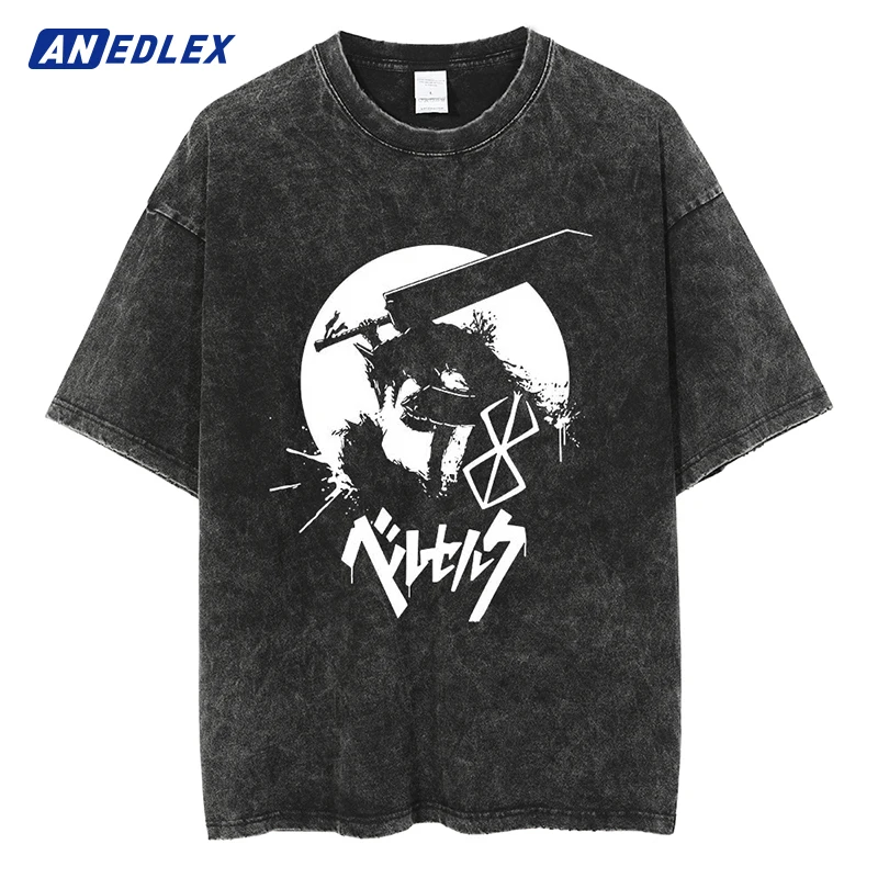 New 2023 Summer Men Vintage Washed Tshirt Hip Hop Streetwear Anime Print T-Shirt Harajuku Cotton T Shirt Tops Tees Black
New 2023 Summer Men Vintage Washed Tshirt Hip Hop Streetwear Anime Print T-Shirt Harajuku Cotton T Shirt Tops Tees Black