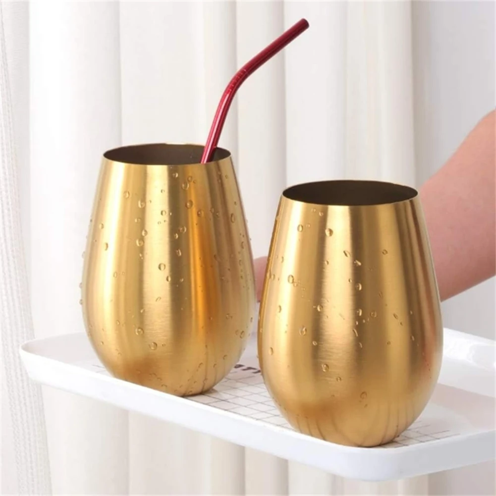 SEWS-Outdoor 17 Oz Stainless Steel Wine Glasses, Stemless For Pool, Camping, And Travel - Set Of 4
SEWS-Outdoor 17 Oz Stainless Steel Wine Glasses, Stemless For Pool, Camping, And Travel - Set Of 4