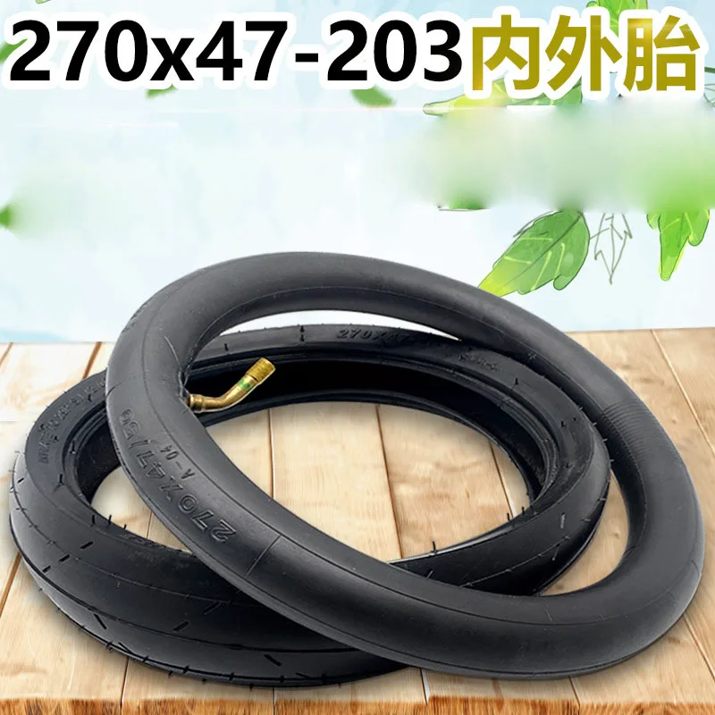 10 Inch 270x47-203 Inner Tube Tire For Baby Carriage Trolley Durable Wearproof Rubber Tyre Cycling Pushchair Accessories Parts
10 Inch 270x47-203 Inner Tube Tire For Baby Carriage Trolley Durable Wearproof Rubber Tyre Cycling Pushchair Accessories Parts