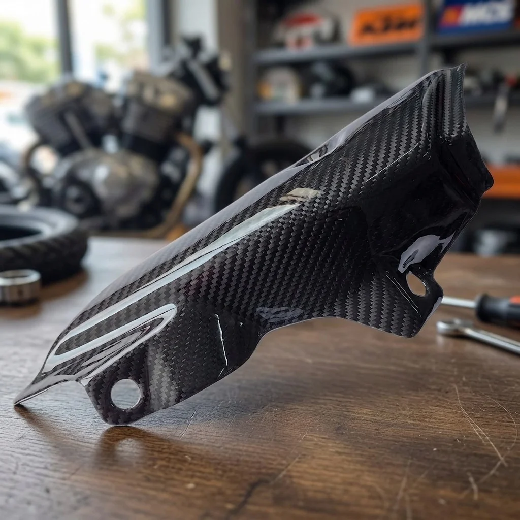 Carbon Fiber Motorcycle Exhaust Pipe Protection Cover for Kawasaki ZX-10R ZX-10RR 2021-2026 High-Temperature Resistant
Carbon Fiber Motorcycle Exhaust Pipe Protection Cover for Kawasaki ZX-10R ZX-10RR 2021-2026 High-Temperature Resistant