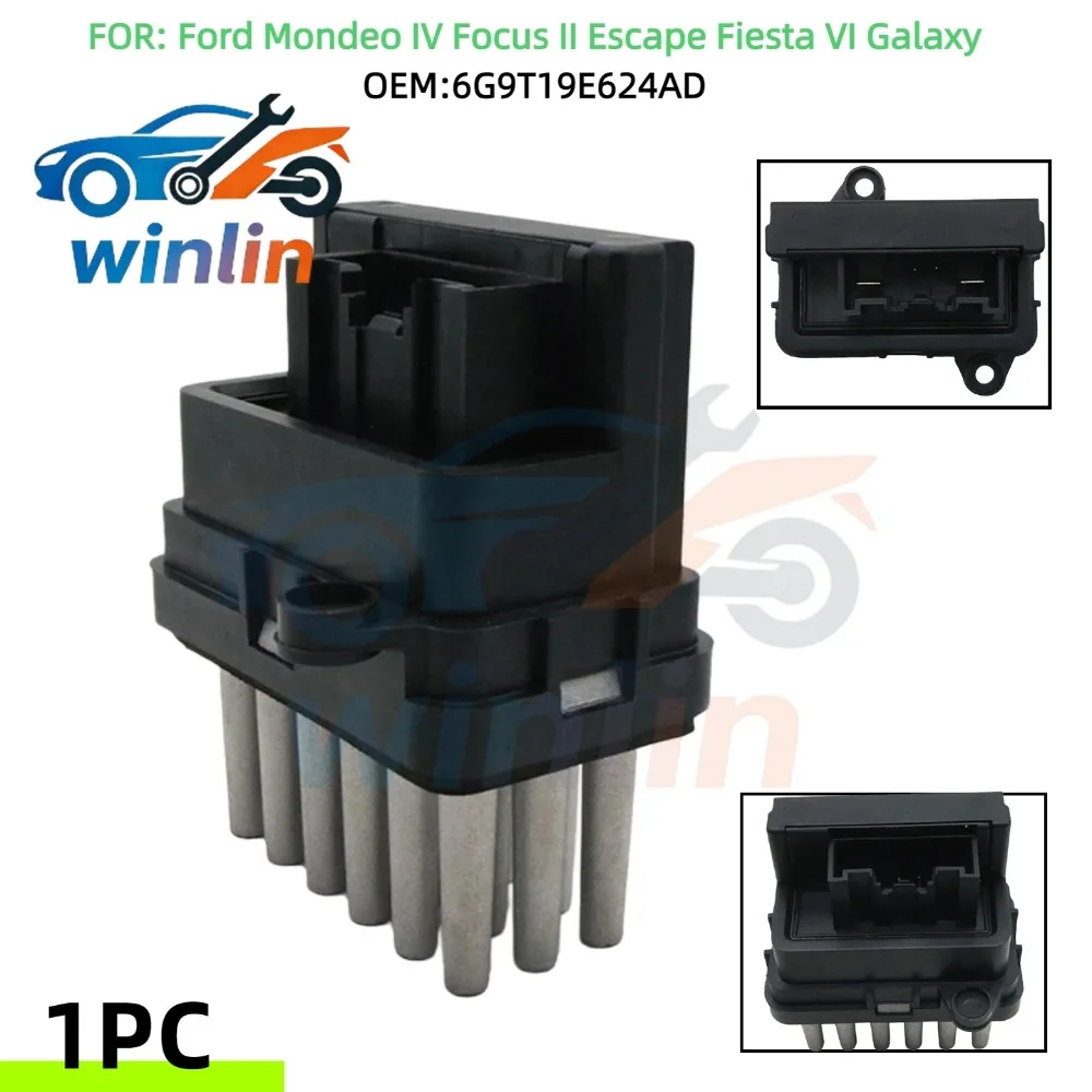 High quality New Heater Fan Blower Resistor OEM1433503 6G9T19E624AE For Ford Galaxy Focus
High quality New Heater Fan Blower Resistor OEM1433503 6G9T19E624AE For Ford Galaxy Focus