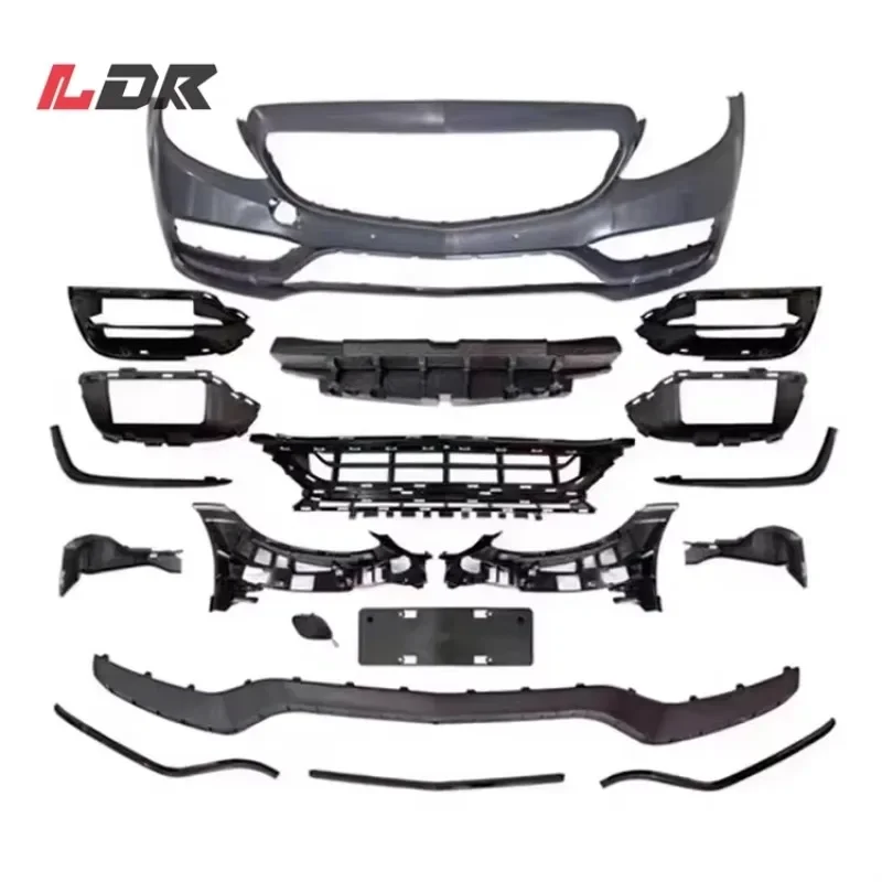 BR Modification Club C-Bodykit For C Class W205 2015-2021 Upgrade To 2019 C63 A-style Style PP Material Car Body Kit Accessori
BR Modification Club C-Bodykit For C Class W205 2015-2021 Upgrade To 2019 C63 A-style Style PP Material Car Body Kit Accessori