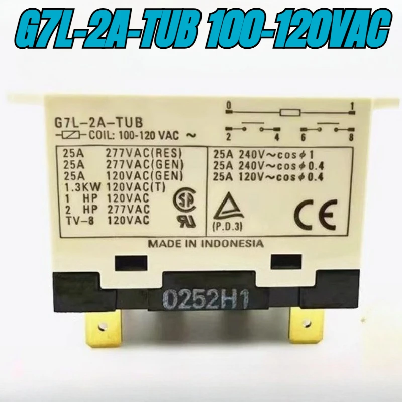 (Brand New)1pcs/lot 100% original genuine relay:G7L-2A-TUB 100-120VAC 6pins 841-S-2A-C-H
(Brand New)1pcs/lot 100% original genuine relay:G7L-2A-TUB 100-120VAC 6pins 841-S-2A-C-H
