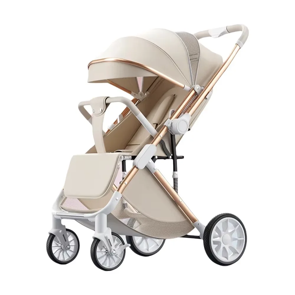 Lightweight Folding Baby Stroller Two-Way High Landscape New Baby Walking Tool for Sitting Or Lying Position
Lightweight Folding Baby Stroller Two-Way High Landscape New Baby Walking Tool for Sitting Or Lying Position