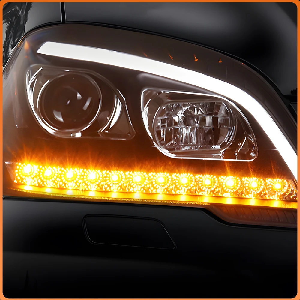For Benz Car Headlight ML W164 2010-2011 Car Headlamp Assembly Upgraded High-Configuration LED Projector Lens Accessories
For Benz Car Headlight ML W164 2010-2011 Car Headlamp Assembly Upgraded High-Configuration LED Projector Lens Accessories