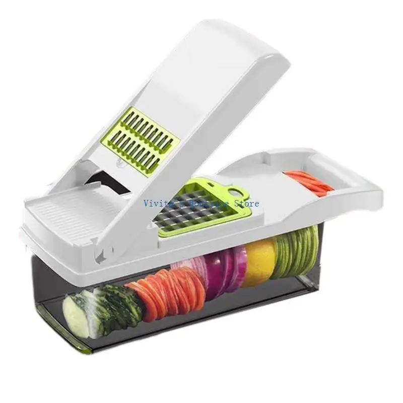 Многофункциональный измельчитель овощей Измельчитель овощей Измельчитель лука Измельчитель овощей Резак Dicer Измельчитель с 7
Многофункциональный измельчитель овощей Измельчитель овощей Измельчитель лука Измельчитель овощей Резак Dicer Измельчитель с 7