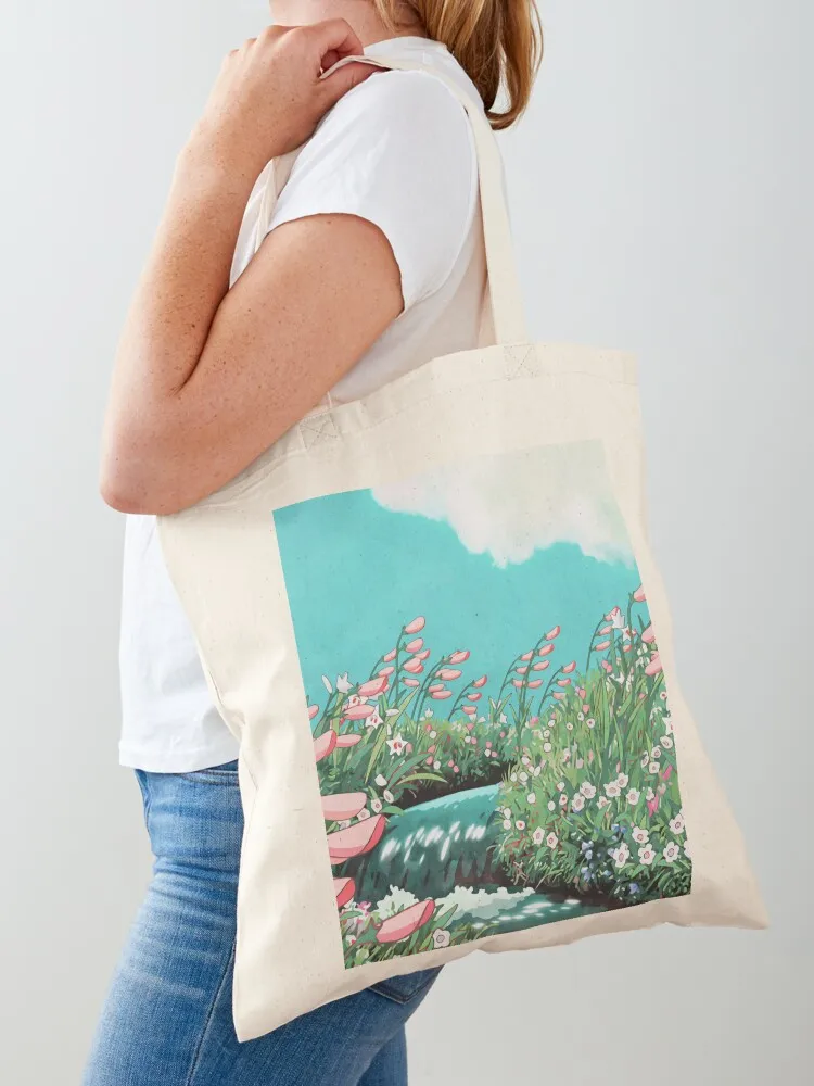 Anime Flowers in the river Scenery Tote Bag hand bag Lady bag Women bags canvas bags
Anime Flowers in the river Scenery Tote Bag hand bag Lady bag Women bags canvas bags