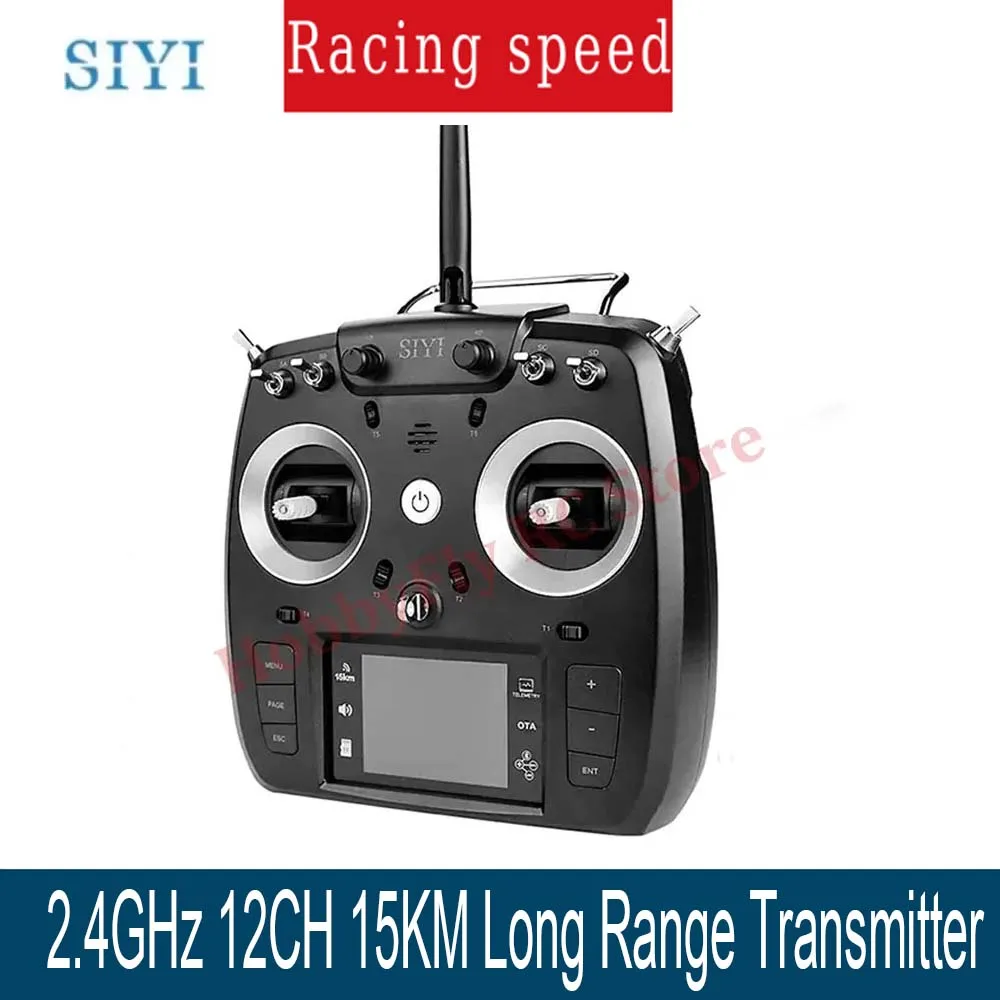 SIYI FT24 2.4GHz 12CH 15KM Long Range Transmitter with FR/FR Mini OTA Receiver for External R9M/TBS Multi-protocol RF System
SIYI FT24 2.4GHz 12CH 15KM Long Range Transmitter with FR/FR Mini OTA Receiver for External R9M/TBS Multi-protocol RF System