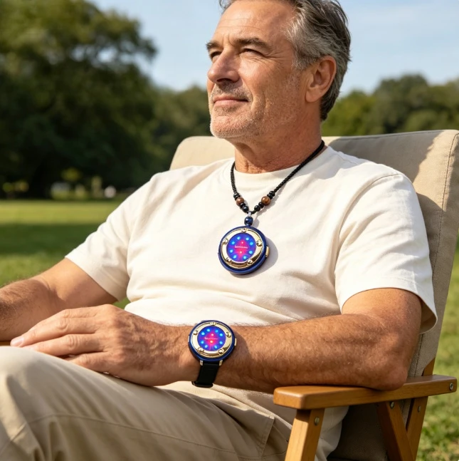 HLKGO CE Certified 650nm Laser Lightweight Waterproof Necklace Device for Father's Day Gift Cardiovascular Wellness Heart Care
HLKGO CE Certified 650nm Laser Lightweight Waterproof Necklace Device for Father's Day Gift Cardiovascular Wellness Heart Care