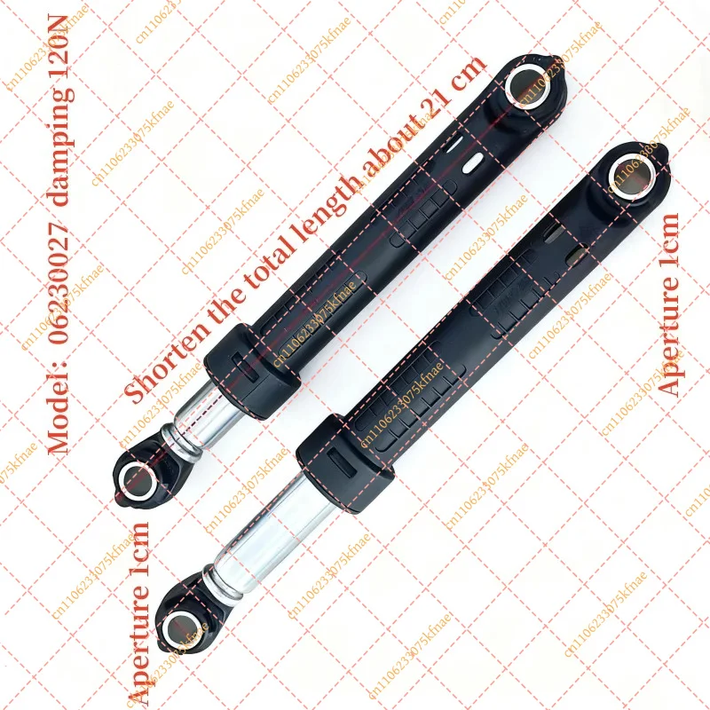 2 Pcs Washing Machine Shock Absorbers | 120N Tension Damping Rods (Part No. 06230027) for Drum Washers
2 Pcs Washing Machine Shock Absorbers | 120N Tension Damping Rods (Part No. 06230027) for Drum Washers