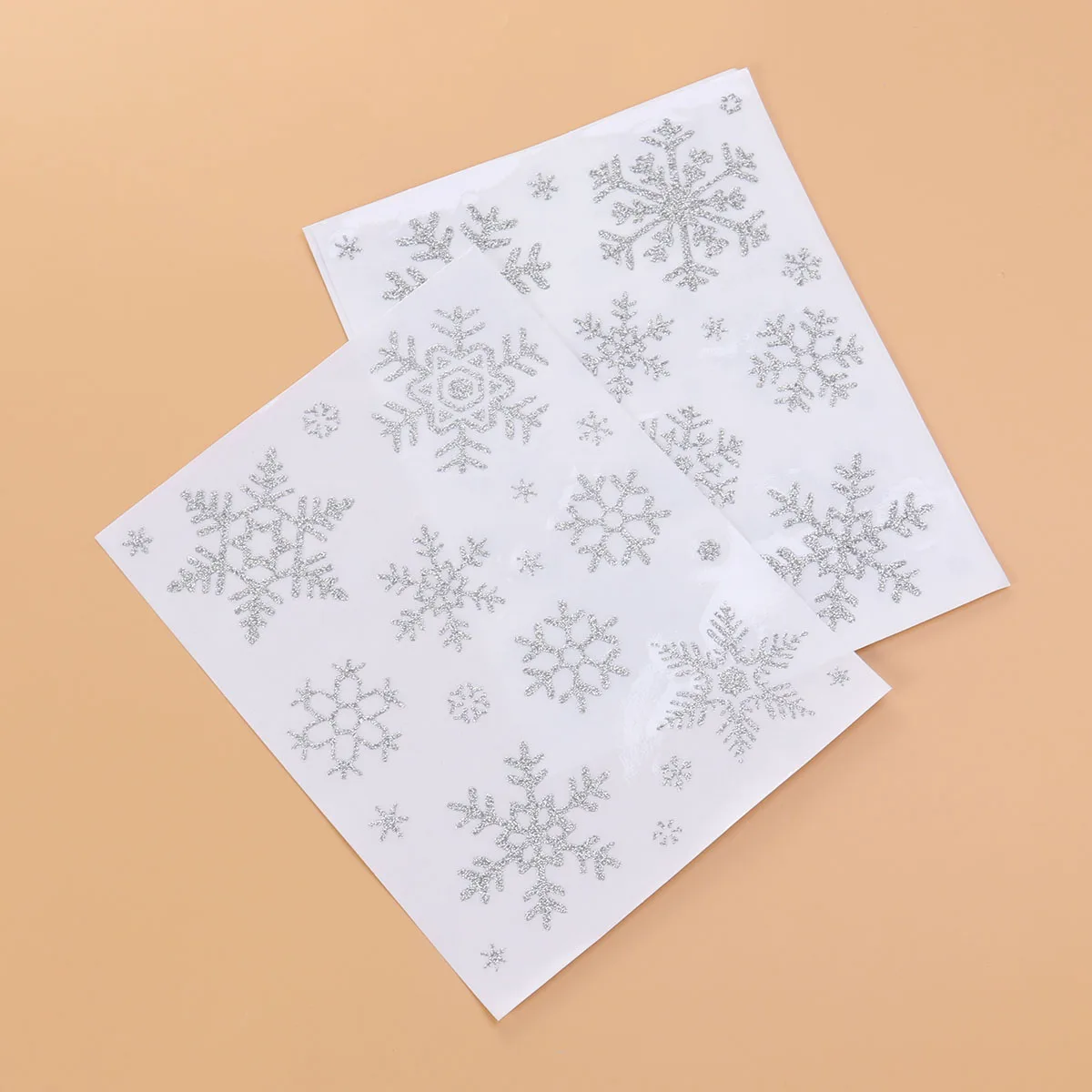 4pcs Christmas Snowflake Window Stickers Diy Decorative Wall Stickers For Home Store Silver 6.5X6.5Inch Environmentally Friendly
4pcs Christmas Snowflake Window Stickers Diy Decorative Wall Stickers For Home Store Silver 6.5X6.5Inch Environmentally Friendly