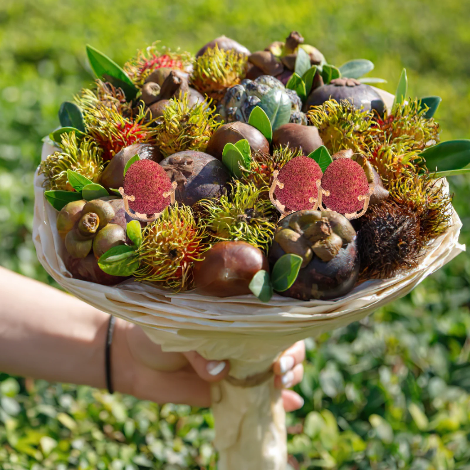 1 set Fruit Bouquet Holder 40CM Bamboo Skewers Stable Fix St s DIY Supplies Practical Flower Store Accessories Bouquet Rack
1 set Fruit Bouquet Holder 40CM Bamboo Skewers Stable Fix St s DIY Supplies Practical Flower Store Accessories Bouquet Rack