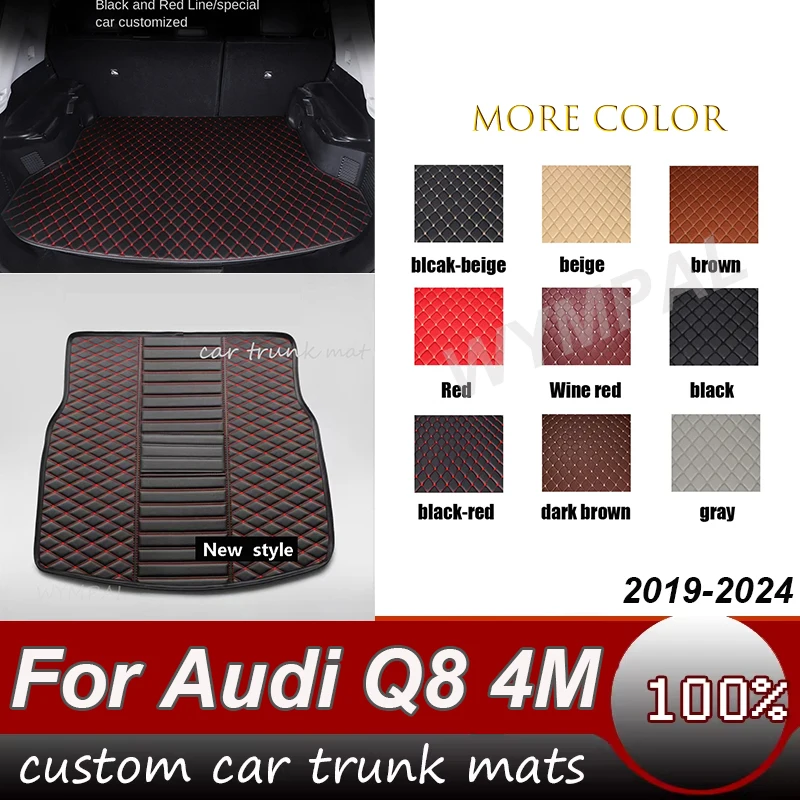 Коврик в багажник автомобиля для Audi Q8 4M 2019 2020 2021 2022 2023 2024 Автомобильный коврик в багажник на заказ, аксессуары для салона автомобиля
Коврик в багажник автомобиля для Audi Q8 4M 2019 2020 2021 2022 2023 2024 Автомобильный коврик в багажник на заказ, аксессуары для салона автомобиля