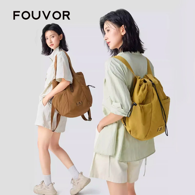FOUVOR женский рюкзак для пригородных поездок, повседневные одинарные двойные сумки на плечо, школьные рюкзаки для студентов колледжа с завязками 3072-02
FOUVOR женский рюкзак для пригородных поездок, повседневные одинарные двойные сумки на плечо, школьные рюкзаки для студентов колледжа с завязками 3072-02