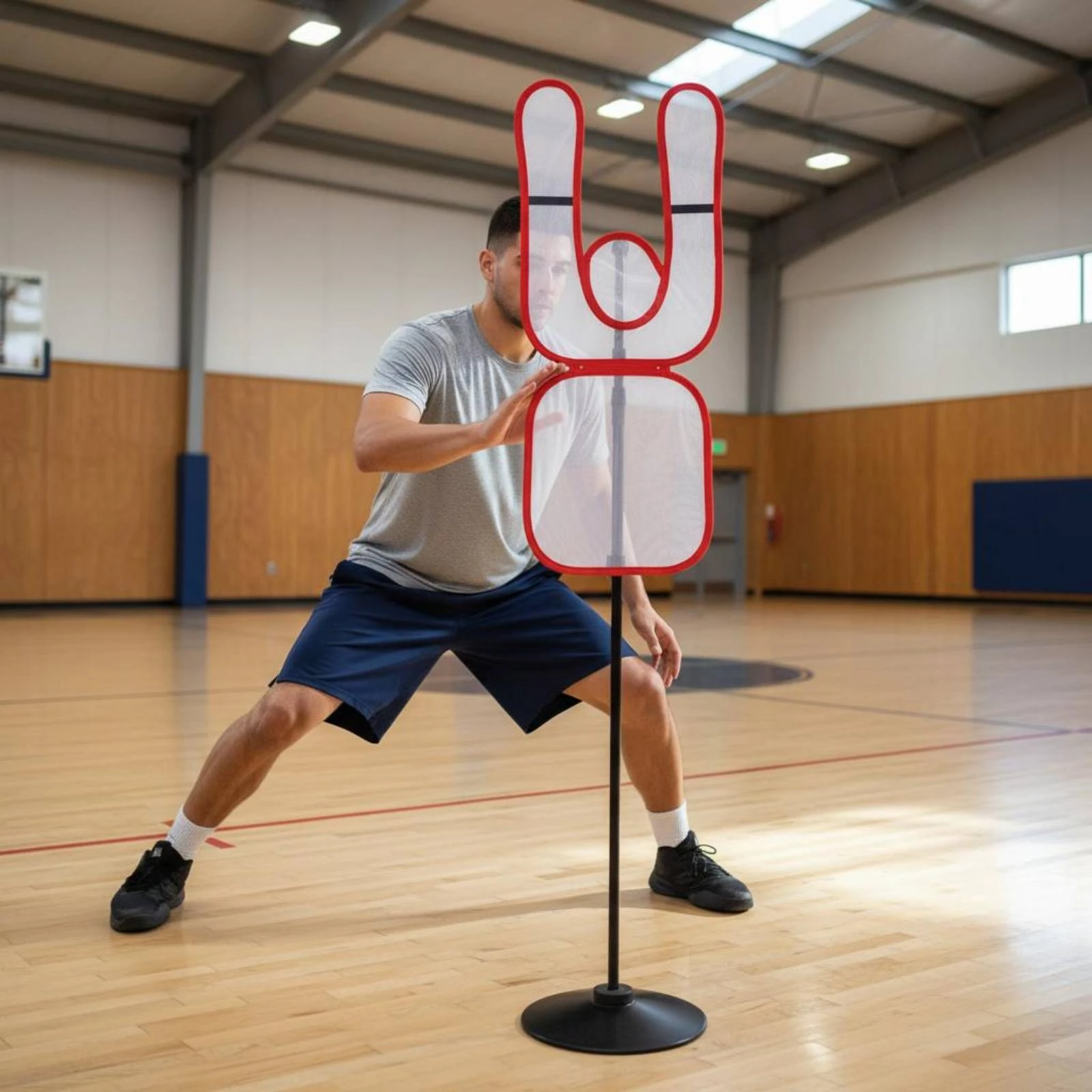 Basketball Defense Mannequin Customizable Basketball Defense Figure Portable Easy to Install for Players
Basketball Defense Mannequin Customizable Basketball Defense Figure Portable Easy to Install for Players