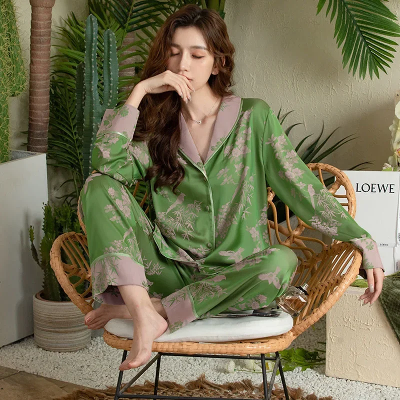 Sleepwear Women's Clothing Spring Fall Long Sleeve New Home Colorful Loose Comfortable Breathable Casual Soft Simple Premium
Sleepwear Women's Clothing Spring Fall Long Sleeve New Home Colorful Loose Comfortable Breathable Casual Soft Simple Premium