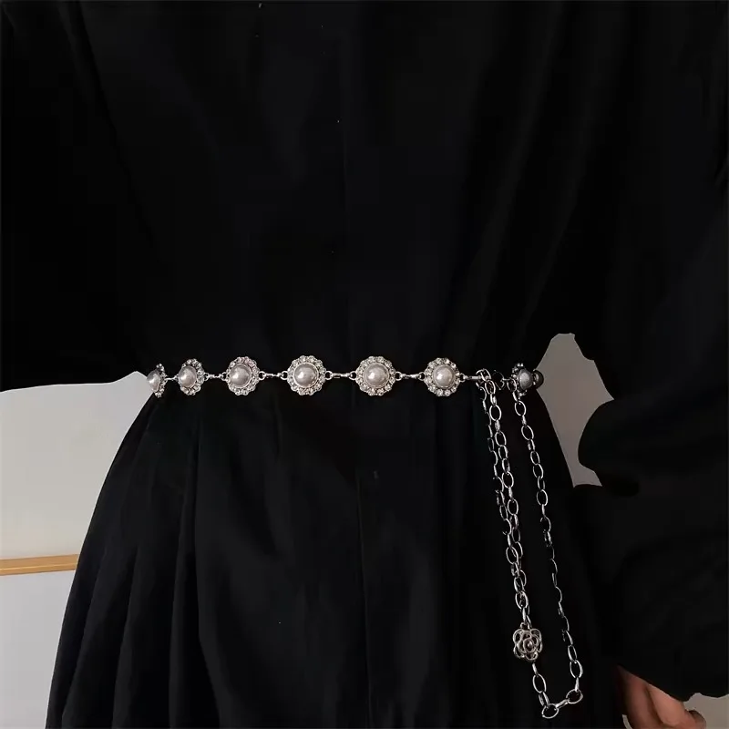 French Pearl Waist Chain Women's High Sense Fashion Versatile Decorative Belt Waist with Skirt Shirt Accessories Trouser Chain
French Pearl Waist Chain Women's High Sense Fashion Versatile Decorative Belt Waist with Skirt Shirt Accessories Trouser Chain