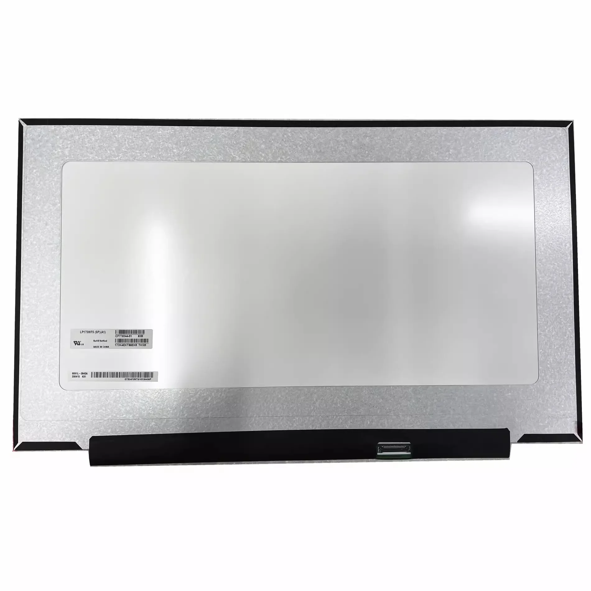 LP173WF5-SPA1 17.3'' FHD Laptop Lcd Screen Panel Matrix EDP 30PIN 72%ntsc LP173WF5 SPA1
LP173WF5-SPA1 17.3'' FHD Laptop Lcd Screen Panel Matrix EDP 30PIN 72%ntsc LP173WF5 SPA1