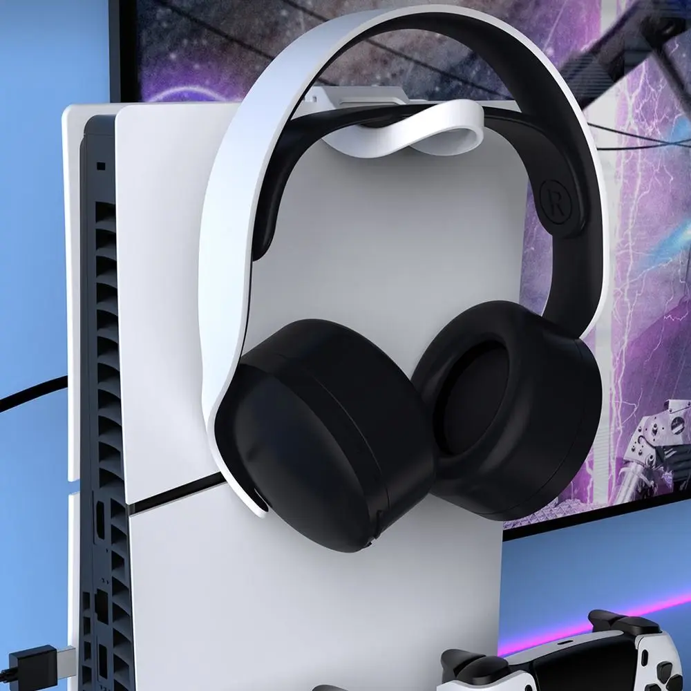 Multi-functional Controller Charging Stand RGB Light with Headphone Holder Cooling Stand Fast Charging for PS5/PS5 Slim
Multi-functional Controller Charging Stand RGB Light with Headphone Holder Cooling Stand Fast Charging for PS5/PS5 Slim