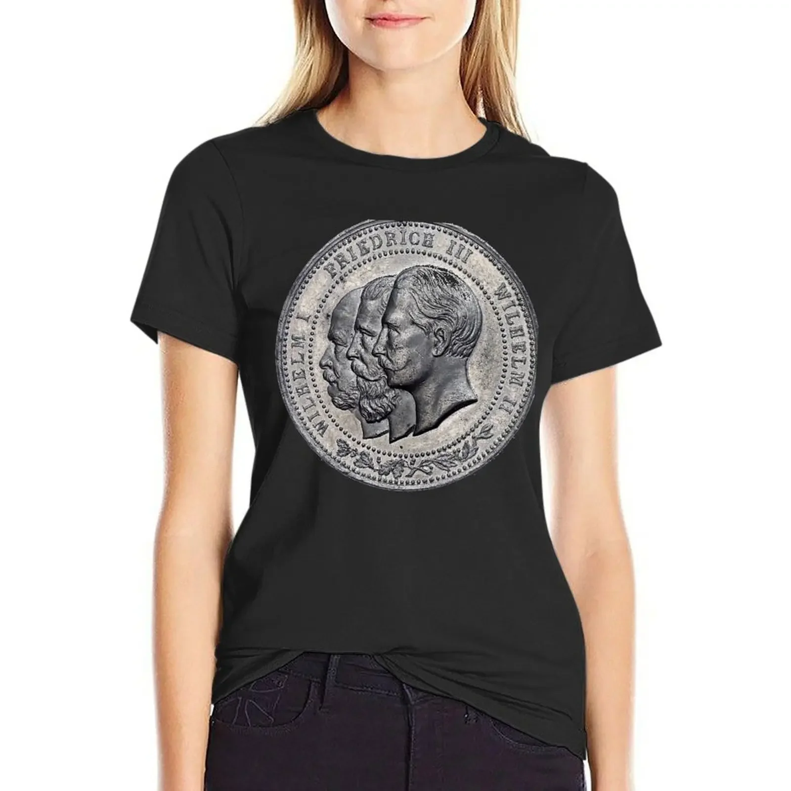 Year of Three Kaisers...1888 T-Shirt heavyweights summer top funnys blacks T-shirts for Women
Year of Three Kaisers...1888 T-Shirt heavyweights summer top funnys blacks T-shirts for Women