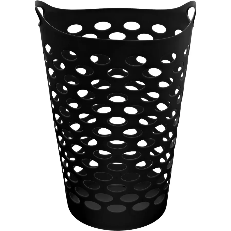 (3 pack) Flex Carrying Handles Laundry Hamper, Black
(3 pack) Flex Carrying Handles Laundry Hamper, Black