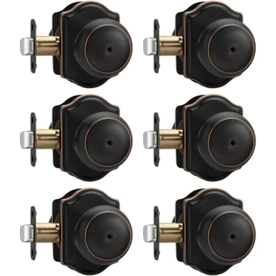 Door Knobs Interior, Interior Door knobs for Bedroom, Bronze Indoor Doorknobs for Bathroom Pack
Door Knobs Interior, Interior Door knobs for Bedroom, Bronze Indoor Doorknobs for Bathroom Pack