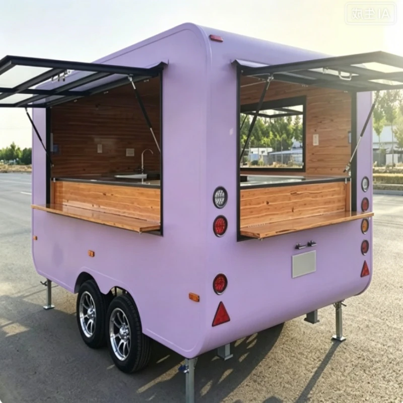 Factory Hot Sale Small Food Truck Mini Food Van Trailers Mobile Ice Cream Snack Cart Customizable
Factory Hot Sale Small Food Truck Mini Food Van Trailers Mobile Ice Cream Snack Cart Customizable