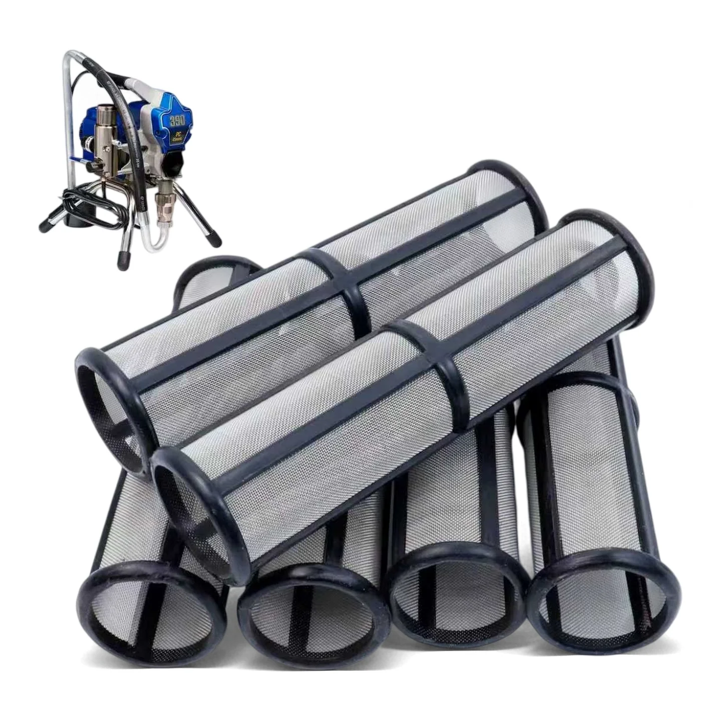 High Pressure Airless Spray Gun Filter Screen Replacement Paint Sprayer Pump Strainer Filter Mesh Airless Sprayer Accessories
High Pressure Airless Spray Gun Filter Screen Replacement Paint Sprayer Pump Strainer Filter Mesh Airless Sprayer Accessories