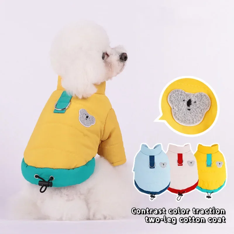 Winter Dog Coat Jacket Harness Vest Small Pet Costume Apparel Maltese Schnauzer Yorkies Poodle Pomeranian Bichon Clothing Outfit
Winter Dog Coat Jacket Harness Vest Small Pet Costume Apparel Maltese Schnauzer Yorkies Poodle Pomeranian Bichon Clothing Outfit