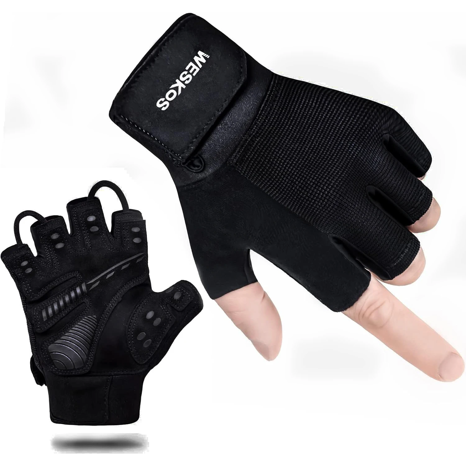 Breathable Mountain and Road Cycling Gloves with Shock-Absorbing Padded Design - Anti-Slip Half-Finger Gloves for Men & Women
Breathable Mountain and Road Cycling Gloves with Shock-Absorbing Padded Design - Anti-Slip Half-Finger Gloves for Men & Women