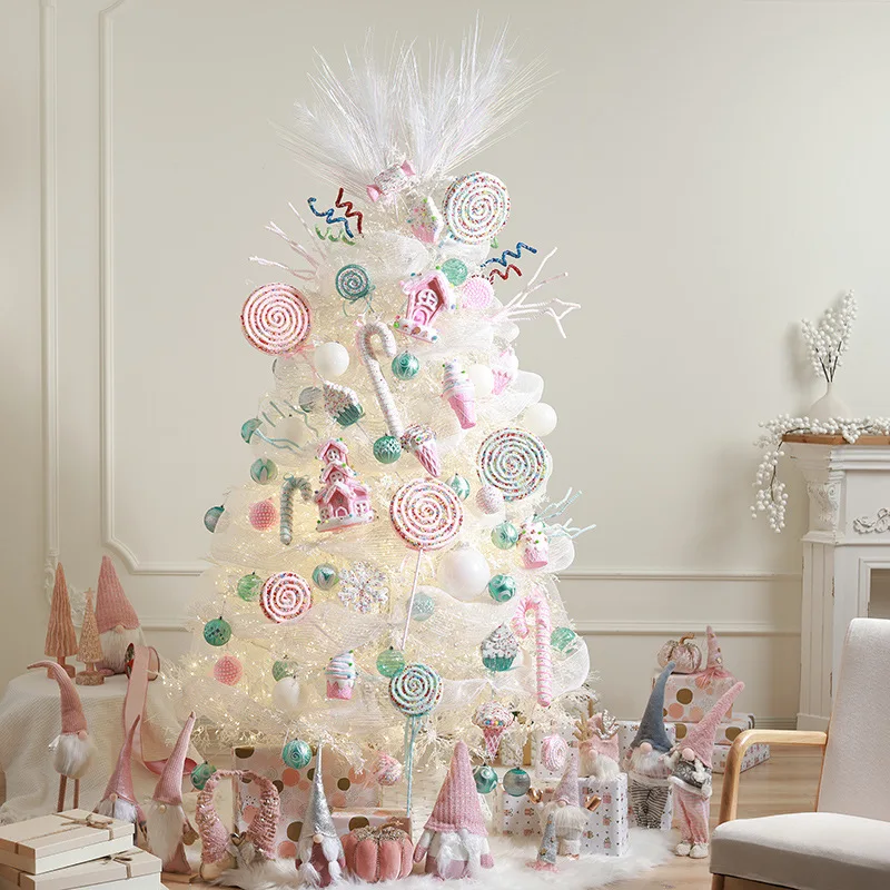 150/180/210 cm pre-installed PE white Christmas tree household Christmas tree ornaments and ornaments
150/180/210 cm pre-installed PE white Christmas tree household Christmas tree ornaments and ornaments