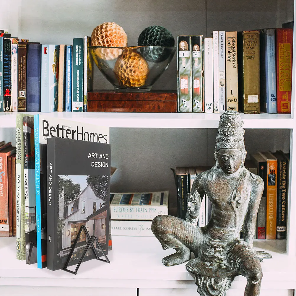 2Pcs Iron Art Bookends Desktop Organizer Freestanding Book Holder Magazine Rack Office Home File Storage Compact Book Stand
2Pcs Iron Art Bookends Desktop Organizer Freestanding Book Holder Magazine Rack Office Home File Storage Compact Book Stand