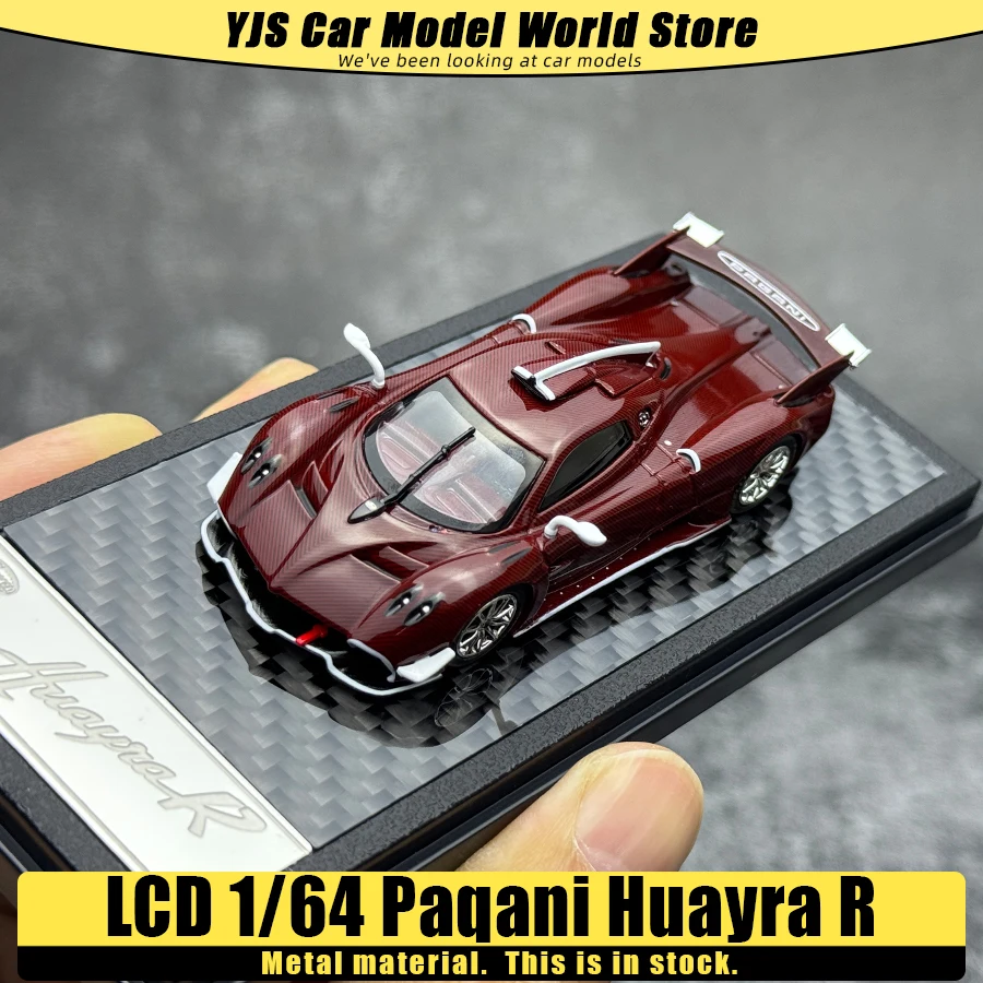 LCD 1:64 Paqani Huayra R car model sports car - metal material diecast model collection
LCD 1:64 Paqani Huayra R car model sports car - metal material diecast model collection