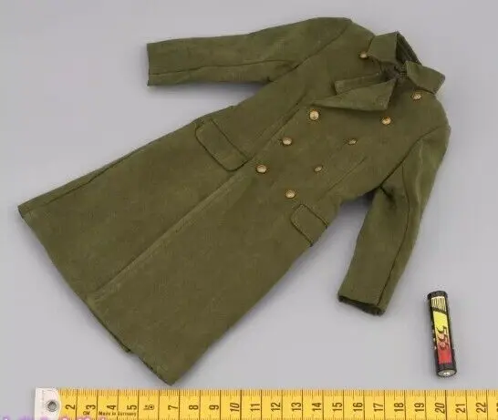 SoldierStory SS 113 1/6 Модель армейского зеленого пальто для мужской фигурки 12 дюймов
SoldierStory SS 113 1/6 Модель армейского зеленого пальто для мужской фигурки 12 дюймов