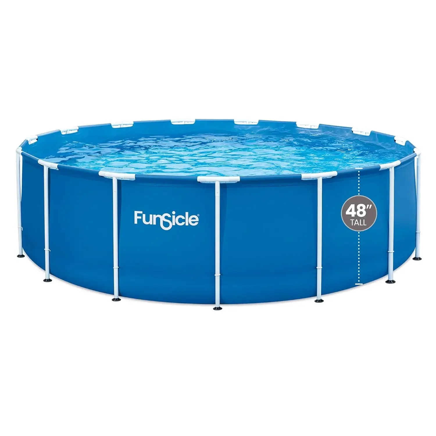Activity 15' x 48" Round Outdoor Above Ground Swimming Pool, Includes Repair Patch, Custom
Activity 15' x 48" Round Outdoor Above Ground Swimming Pool, Includes Repair Patch, Custom