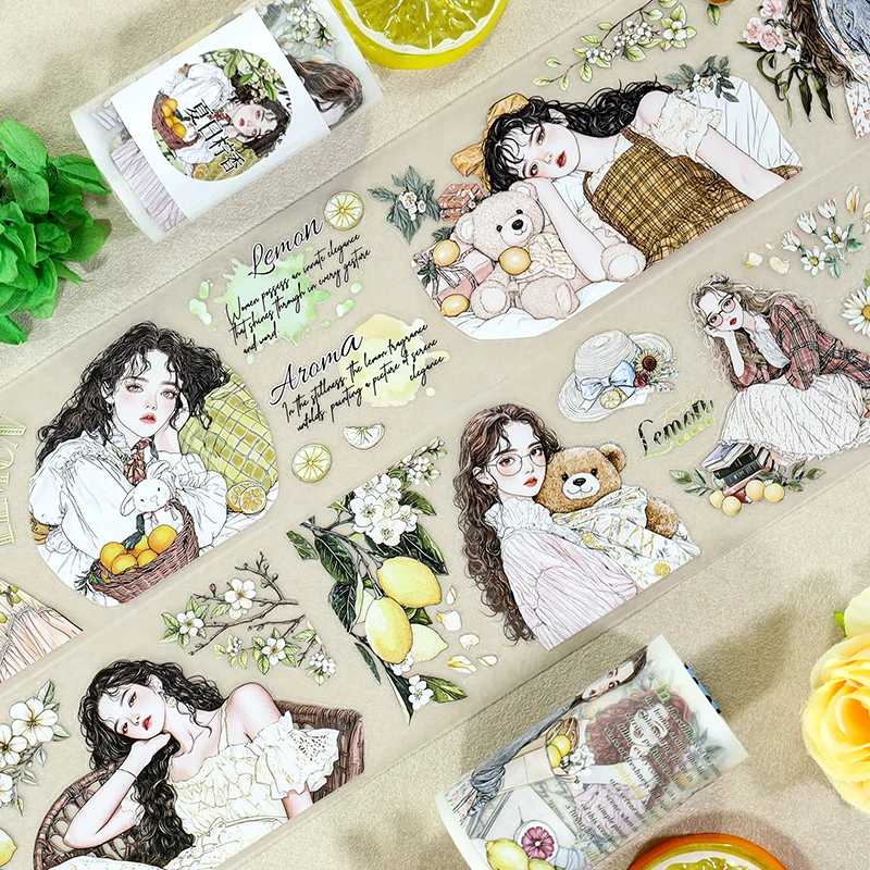 70mm*200cm Vintage Summer Fruits Character Landscape PET Tape Creative DIY Journal Material Collage Scrapbooking Stationery
70mm*200cm Vintage Summer Fruits Character Landscape PET Tape Creative DIY Journal Material Collage Scrapbooking Stationery