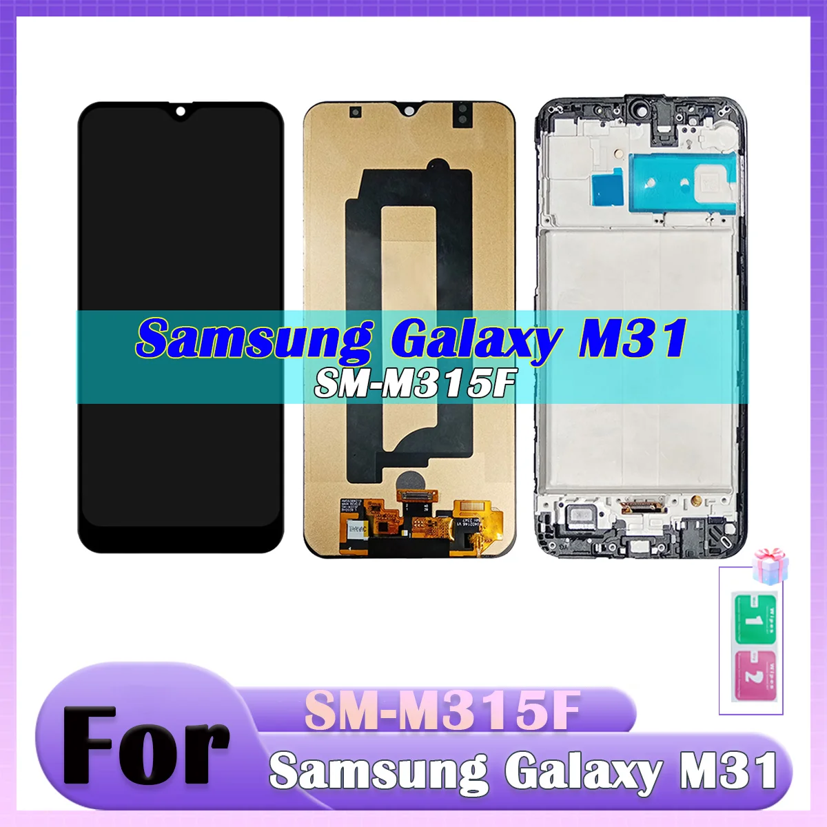 For Samsung M31 LCD M315 M315F SM-M315F LCD Display Touch Screen Digitizerr With Frame For M31 Display M315 LCD Replacement
For Samsung M31 LCD M315 M315F SM-M315F LCD Display Touch Screen Digitizerr With Frame For M31 Display M315 LCD Replacement
