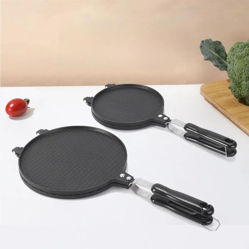 Aluminum Alloy Egg Roll Machine Home Use Egg Roll Pan Baking Tool Crispy Skin Gas Stove Double Side Plate Biscuit Cake Maker
Aluminum Alloy Egg Roll Machine Home Use Egg Roll Pan Baking Tool Crispy Skin Gas Stove Double Side Plate Biscuit Cake Maker