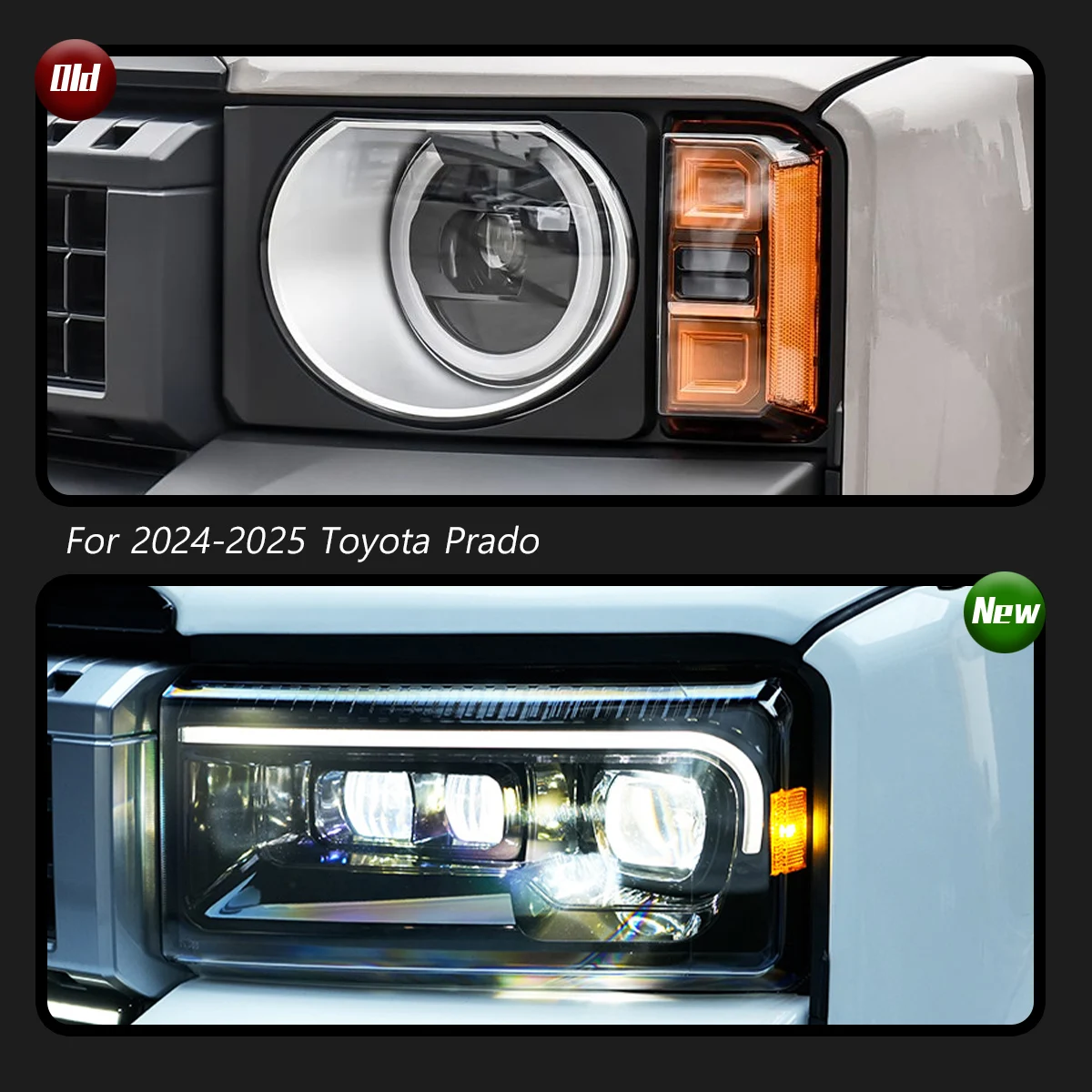 TYPY New LED Car Headlights For Toyota Prado LC250 Headlight 2024-2025 Signals Auto Accessories Daytime Running Lights
TYPY New LED Car Headlights For Toyota Prado LC250 Headlight 2024-2025 Signals Auto Accessories Daytime Running Lights