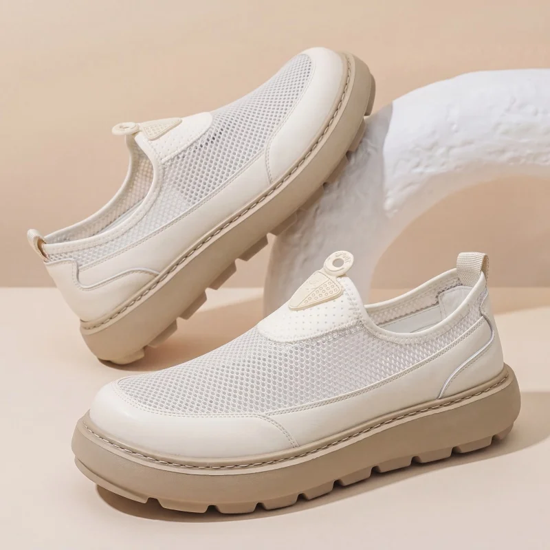 Men's high-quality slip on casual shoes four seasons new breathable lightweight non-slip outdoor walking shoes sports board shoe
Men's high-quality slip on casual shoes four seasons new breathable lightweight non-slip outdoor walking shoes sports board shoe