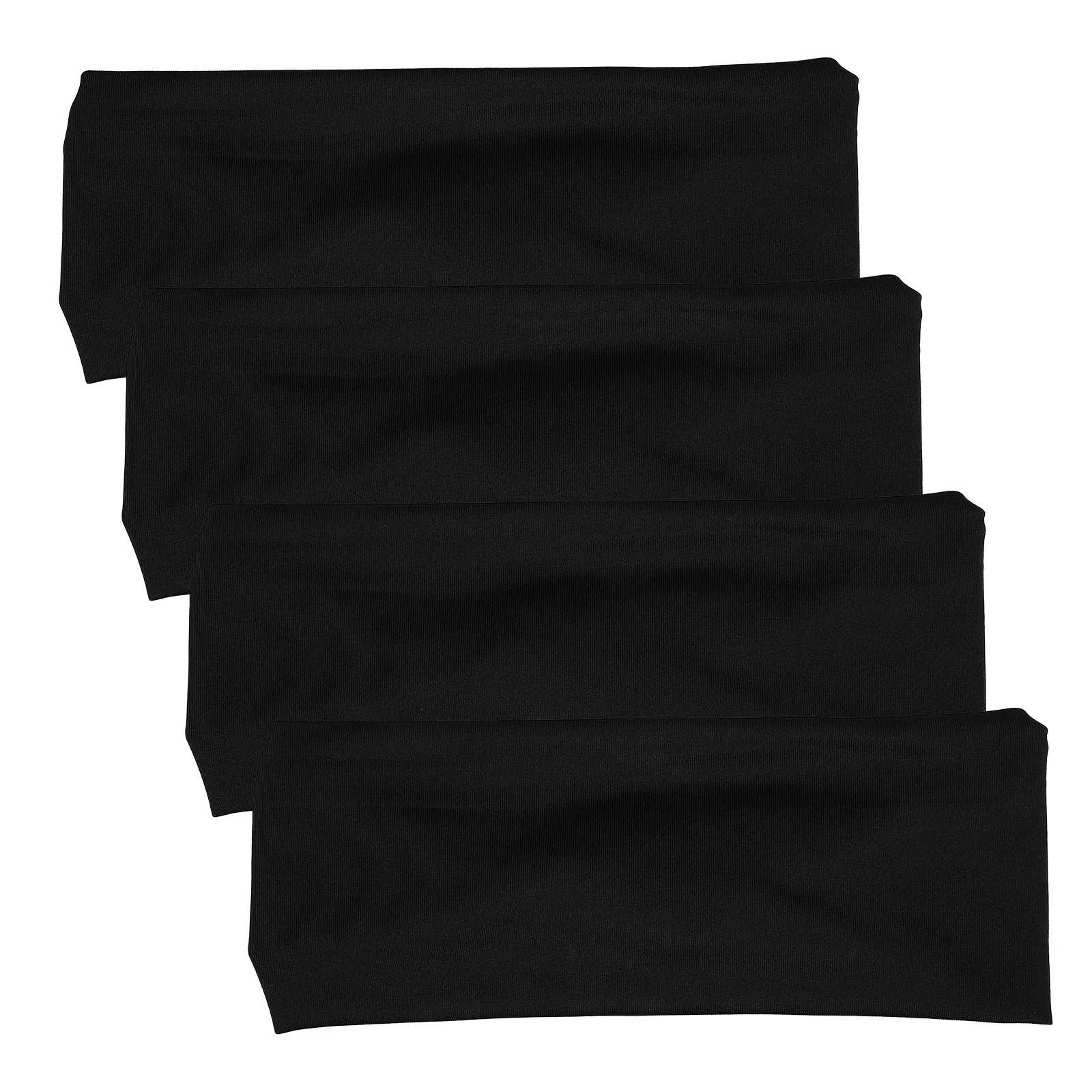 4 Pcs Quick-dry Sweat-absorbing Headbands Basketball Black Cloth Anti-slip Yoga Running Moisture Wicking Hairbands Workout Band
4 Pcs Quick-dry Sweat-absorbing Headbands Basketball Black Cloth Anti-slip Yoga Running Moisture Wicking Hairbands Workout Band